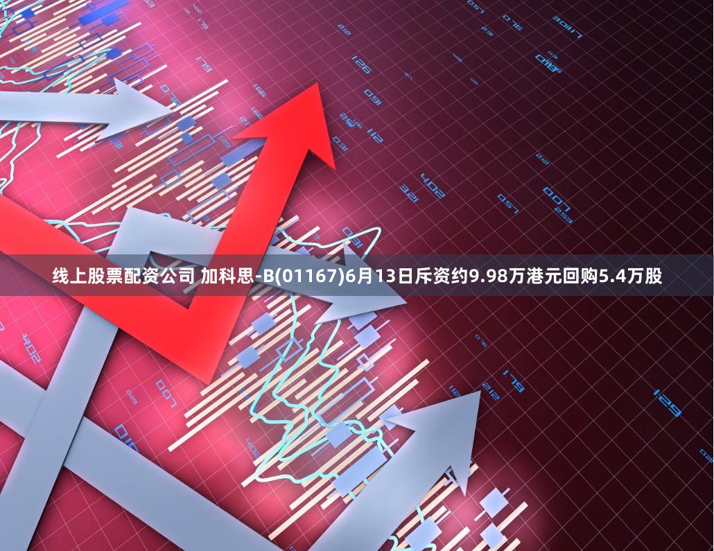 线上股票配资公司 加科思-B(01167)6月13日斥资约9.98万港元回购5.4万股
