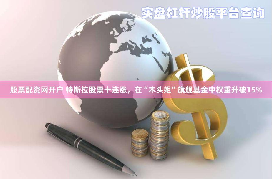 股票配资网开户 特斯拉股票十连涨，在“木头姐”旗舰基金中权重升破15%