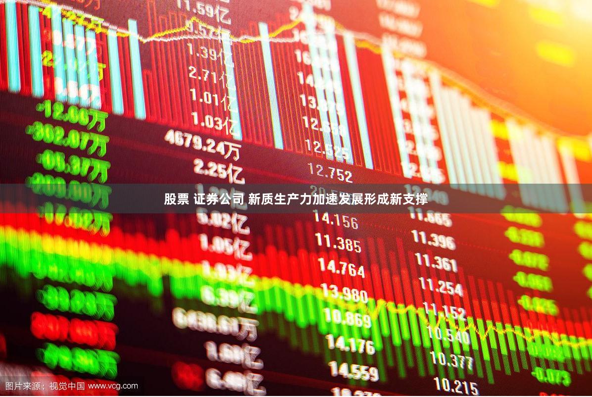 股票 证券公司 新质生产力加速发展形成新支撑